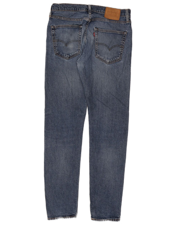 Мужские зауженные зауженные джинсы Levi's 512 W32 L32 синие, хлопок