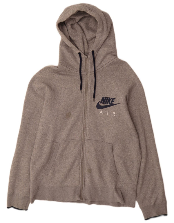 Ανδρικό πουλόβερ Nike Air Regular Fit με κουκούλα XL Γκρι βαμβακερό αθλητικό