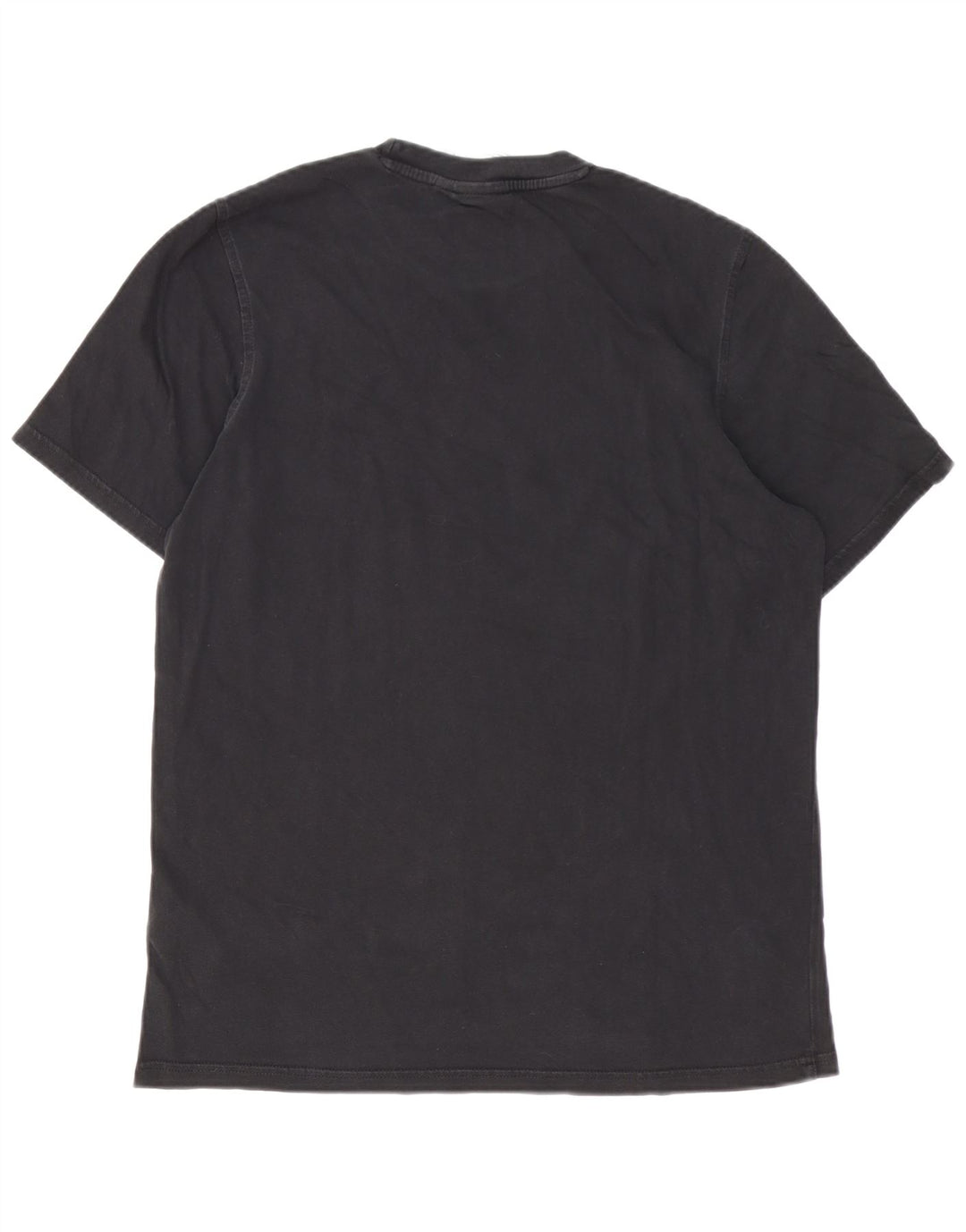 ADIDAS Mens Graphic T-Shirt Top Medium Black Cotton