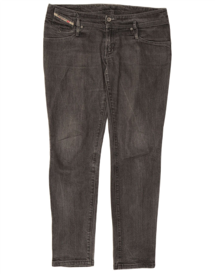 Diesel Womens Skinny Jeans W32 L30 Grey Cotton