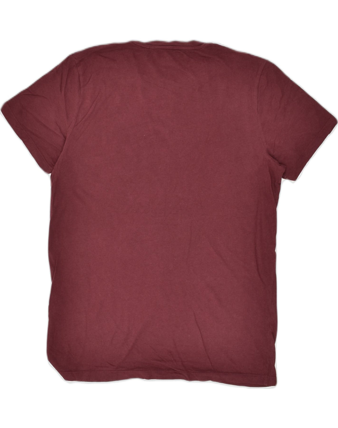 JACK & JONES Mens Regular Fit T-Shirt Top Large Maroon Cotton | Vintage Jack & Jones | Thrift | Second-Hand Jack & Jones | Used Clothing | Messina Hembry 
