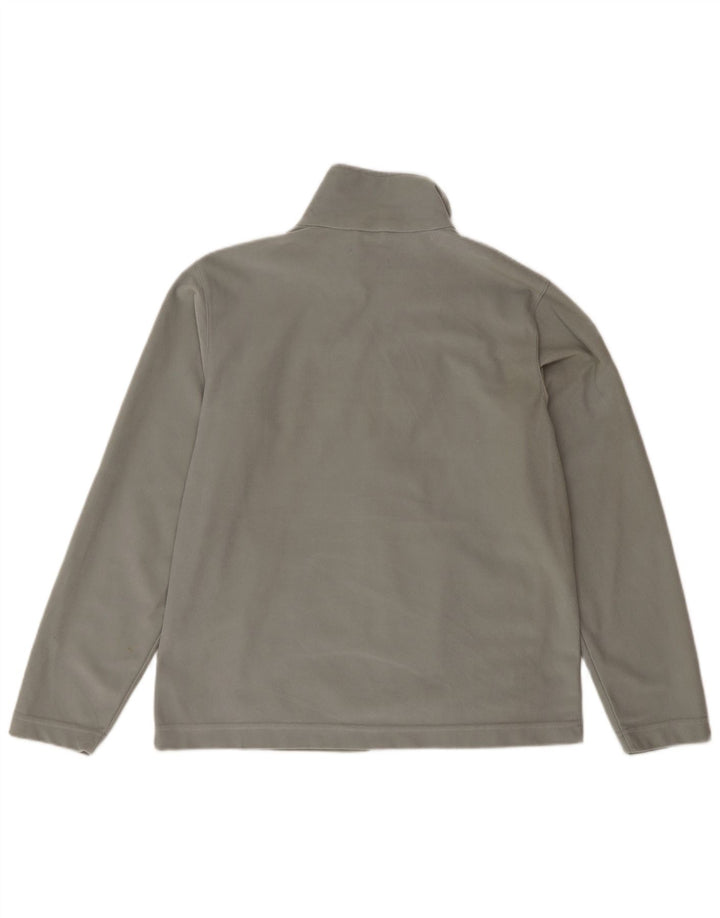 Kappa Veste de Survêtement Homme Gris Moyen Polyester Colorblock