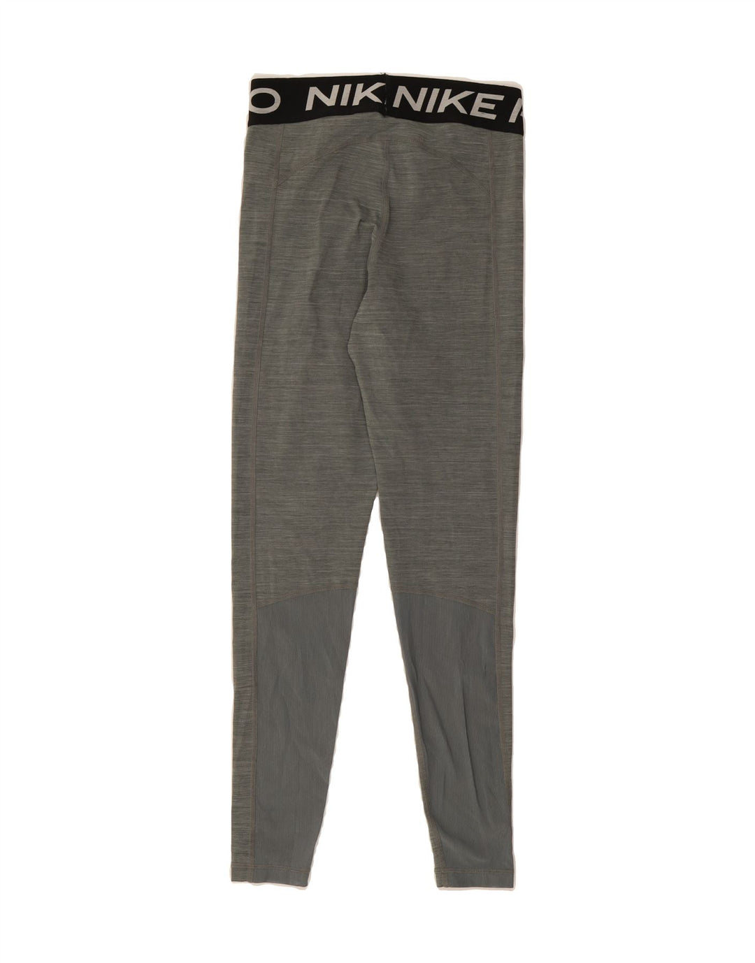 NIKE Womens Dri Fit Graphic Leggings UK 8 Small  Grey Polyester Vintage Nike and Second-Hand Nike from Messina Hembry 