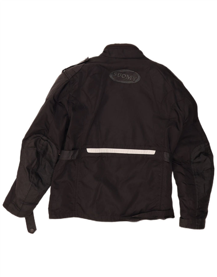 Suomy Herre Graphic Racer Jacket IT 52 XL Sort Nylon