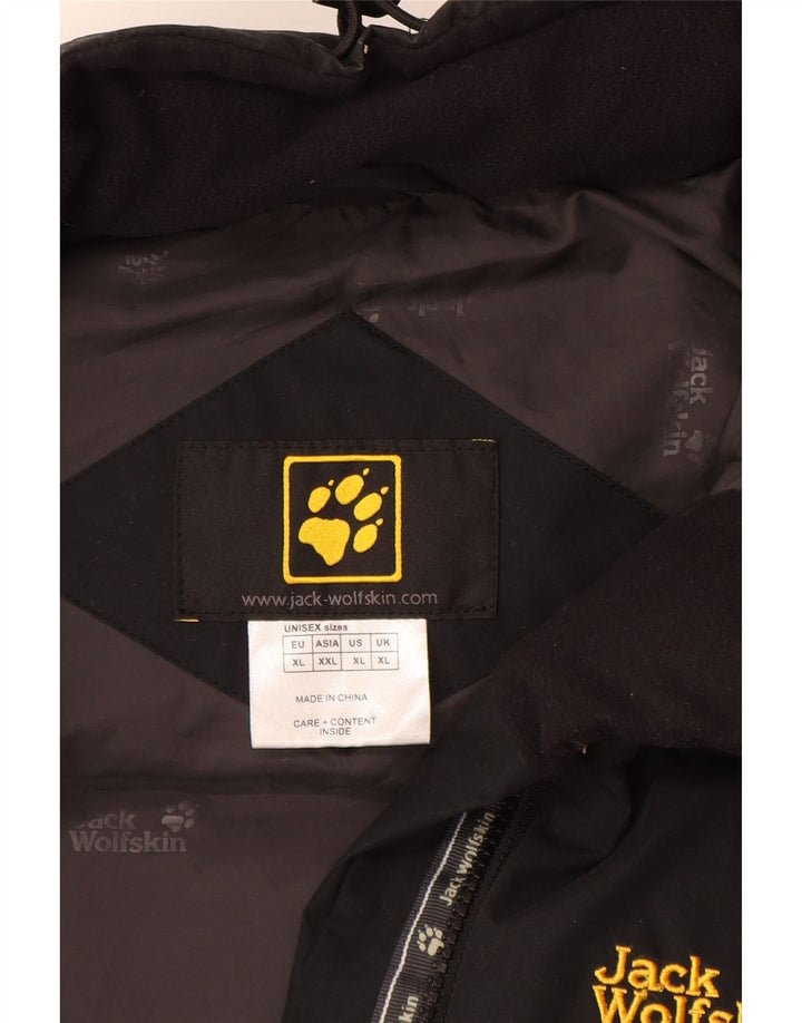 Jack Wolfskin Mens Padded Gilet UK 42 XL Black Polyester