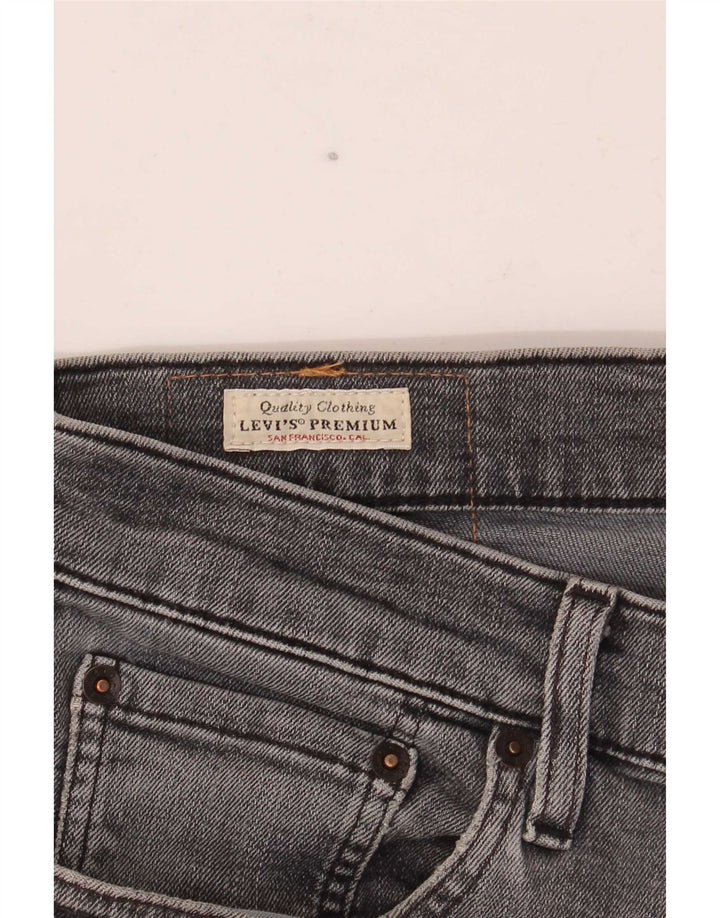 Levi's Mens 511 Slim Jeans W32 L30 szürke pamut