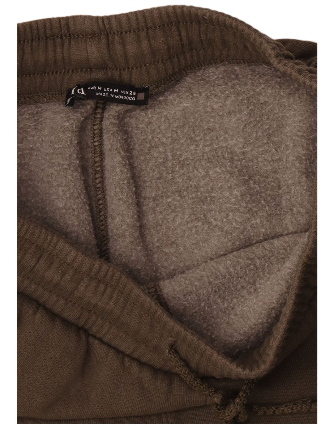 Zara Dame Cargo Træningsdragt Bukser UK 12 Medium Khaki Bomuld