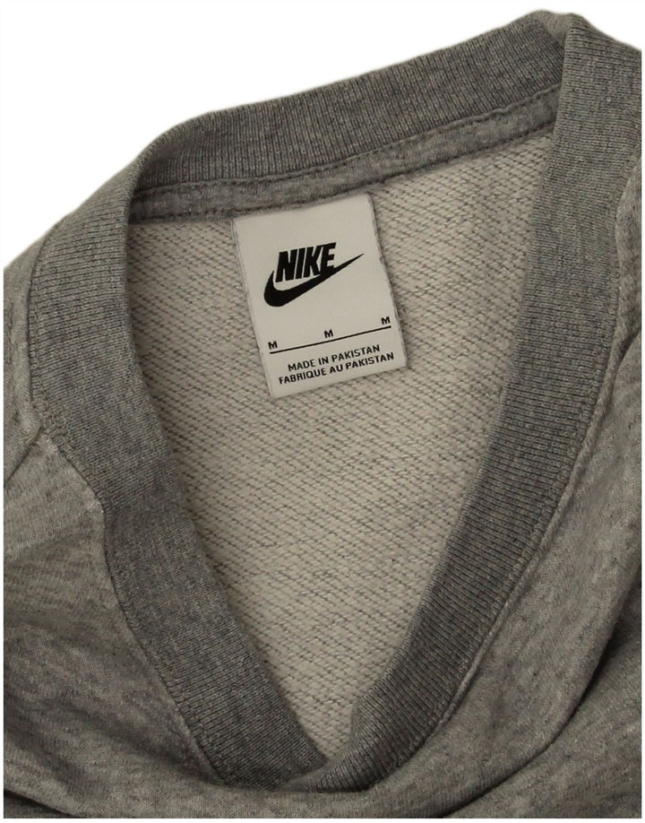 Nike Homme Sweat-Shirt Oversize Gris Moyen Coton