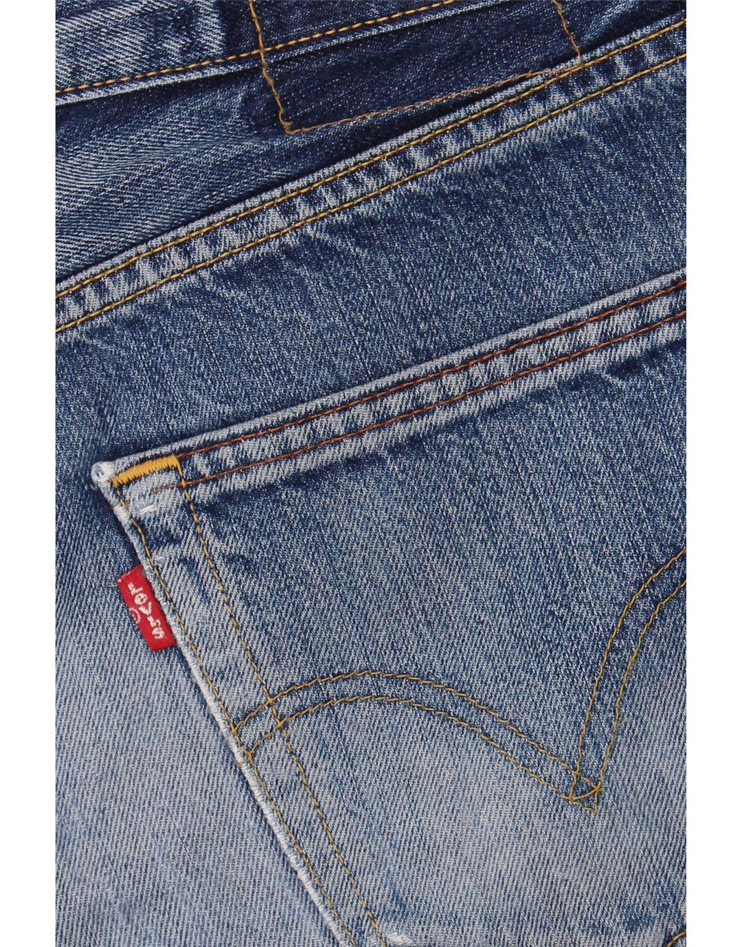 Męskie proste dżinsy Levi's W34 L36 Niebieskie