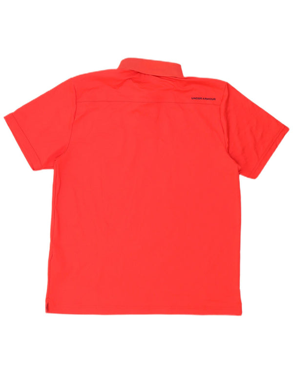 Polo Under Armour da uomo Heat Gear XL rosso poliestere