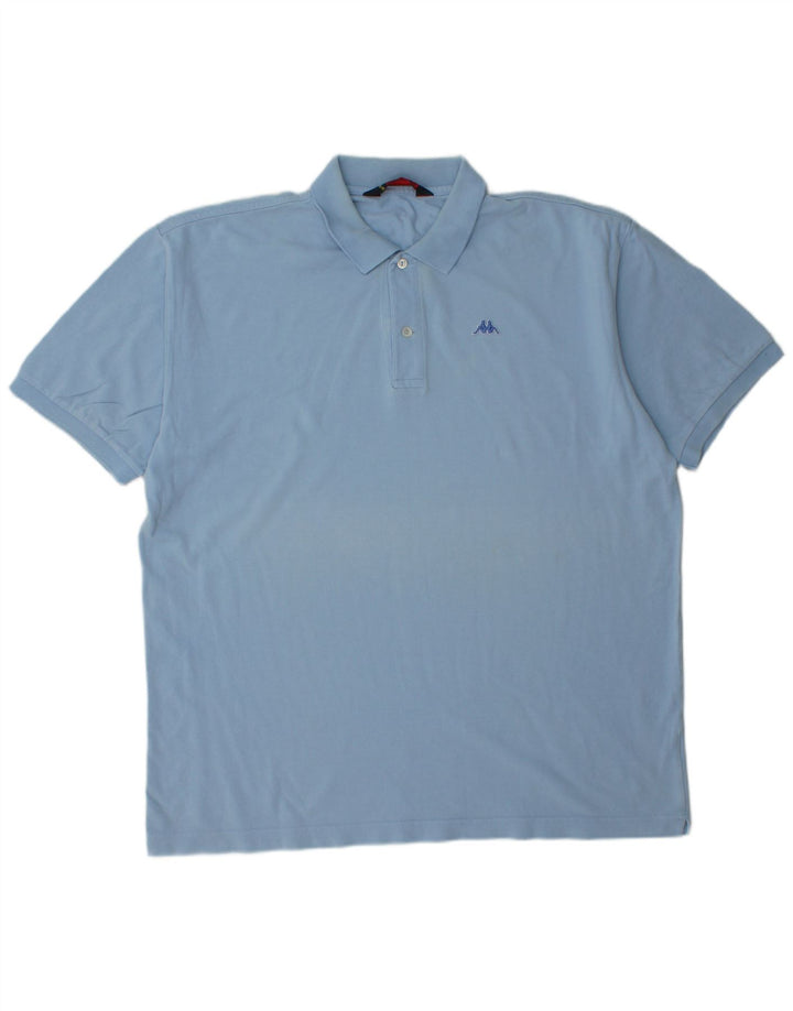 Kappa Mens Polo Shirt 2XL Blue