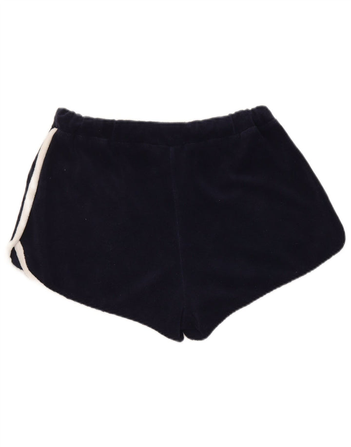 Fila Womens Sport Shorts Small Navy Blue Cotton