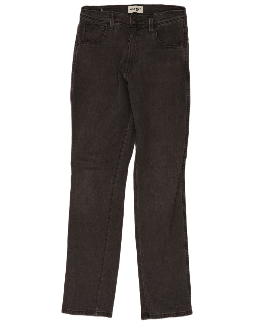 Wrangler Mens Texas Slim Jeans W30 L32 Grey Cotton