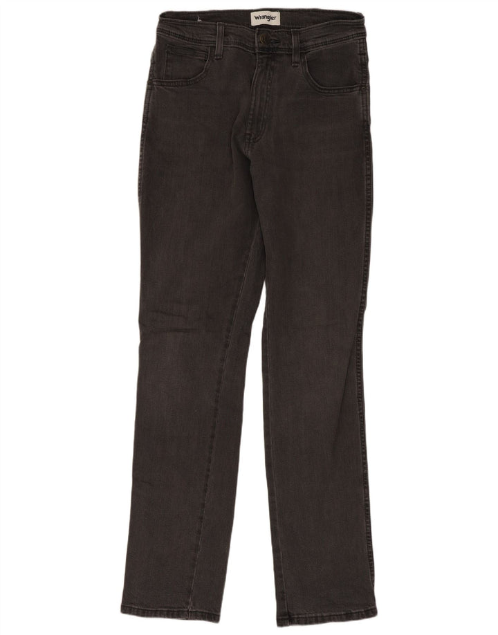 Wrangler Mens Texas Slim Jeans W30 L32 Grey Cotton