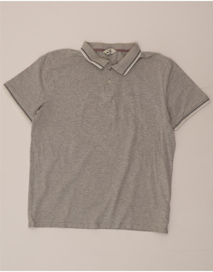 Ben Sherman Polo Homme Grand Gris Coton