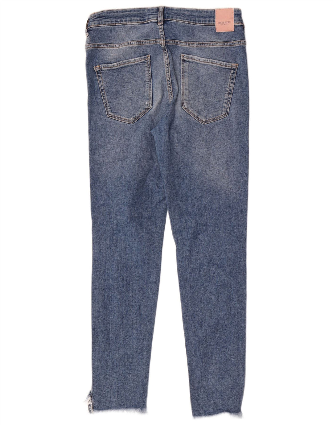 Zara Womens Distressed Skinny Jeans EU 40 Medium W30 L27 Blue