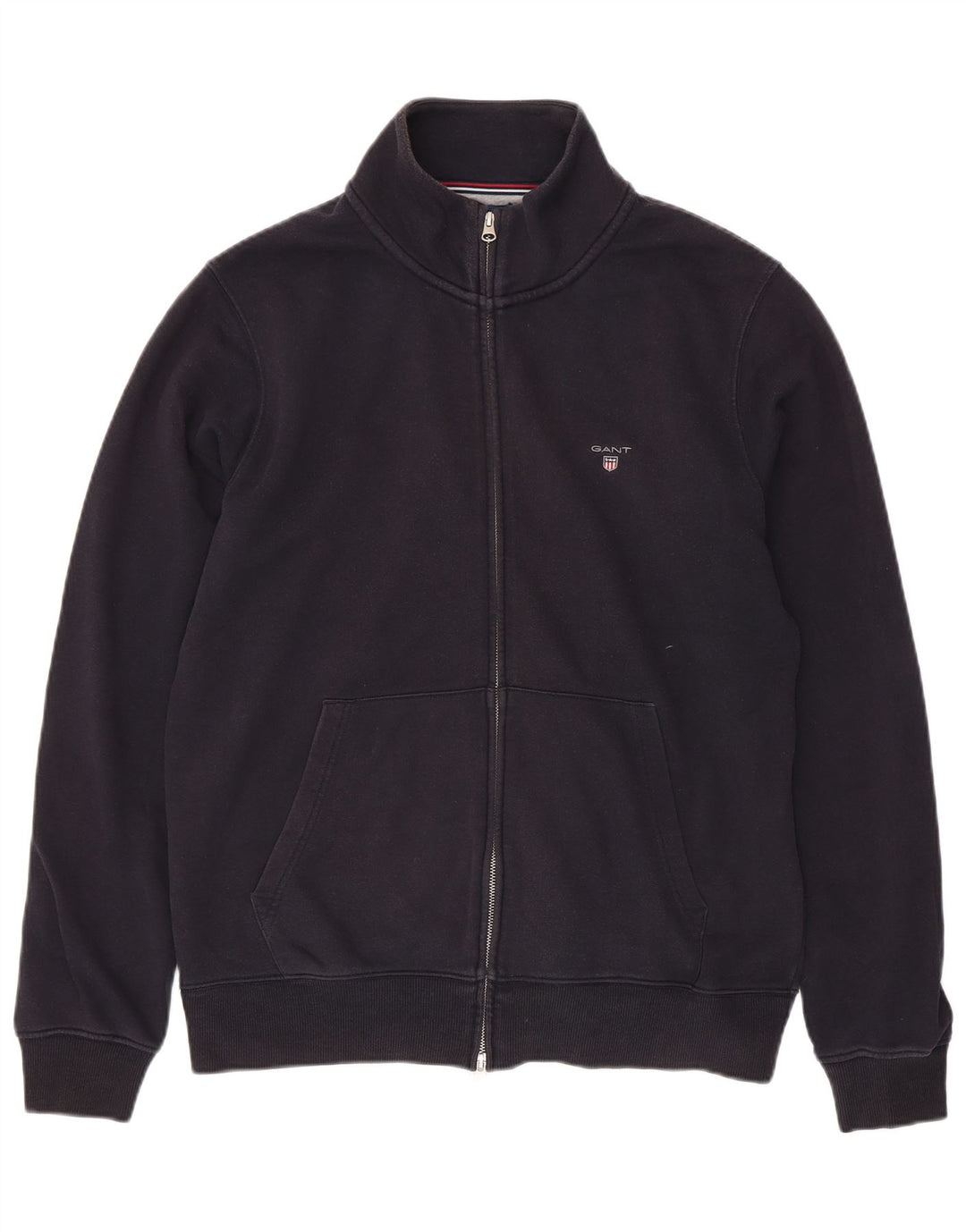 GANT Mens Tracksuit Top Jacket 2XL Navy Blue Cotton