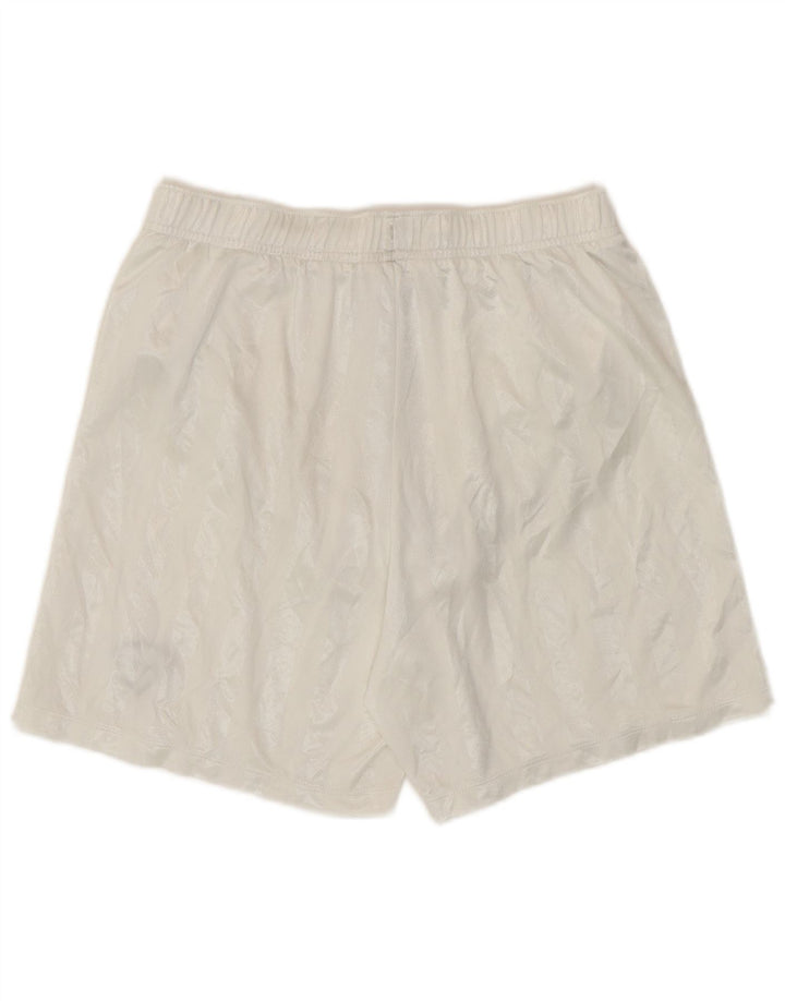 Nike Short de sport Dri Fit pour homme en polyester à fines rayures blanches