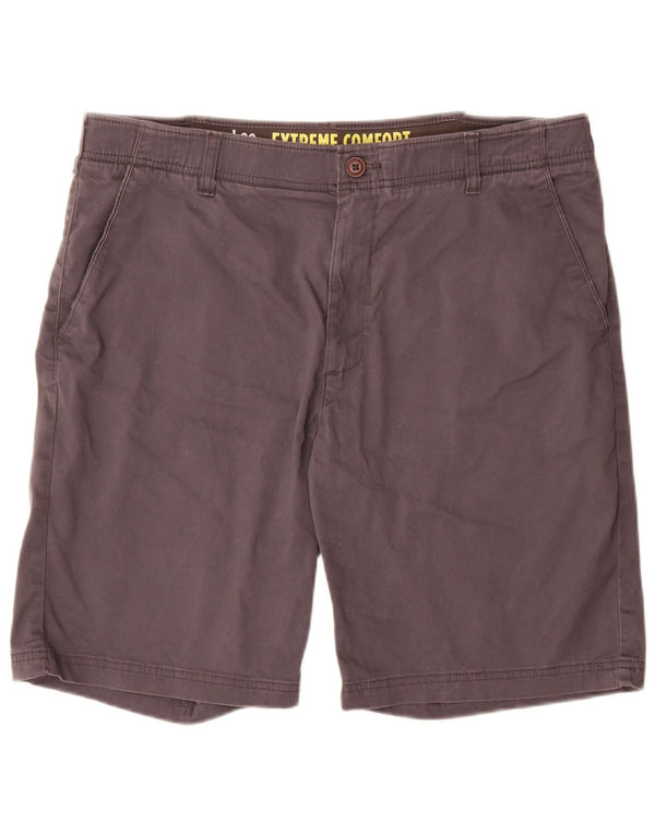 Lee Herren Extreme Comfort Chino Shorts W38 XL Grau Baumwolle