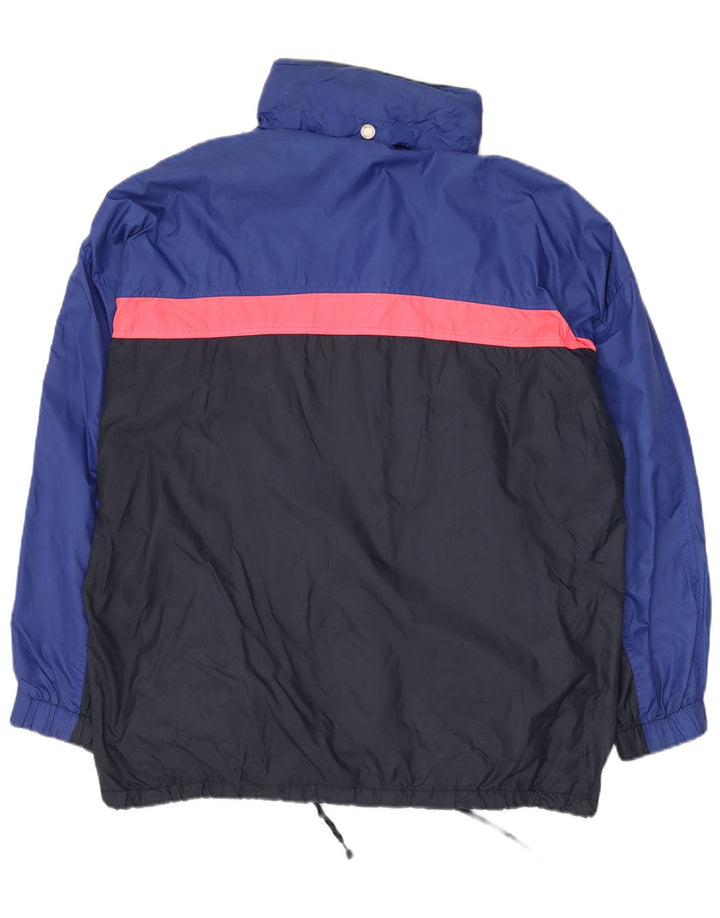 Giacca a vento da uomo BRUGI UK 40 Large Blu Navy Colorblock