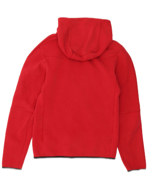 Мужской свитер с капюшоном на молнии Nike XS, красный хлопок