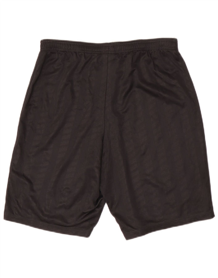 Nike Herre Dri Fit Sportshorts Medium Sort Stribet Polyester