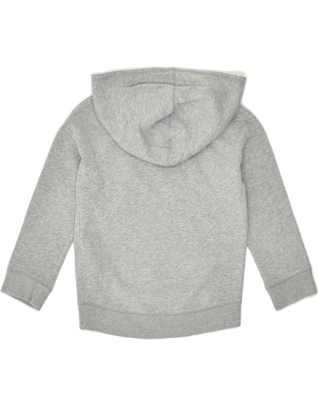 UNDER ARMOUR Girls Graphic Hoodie Jumper 7-8 Years Grey Cotton | Vintage Under Armour | Thrift | Second-Hand Under Armour | Used Clothing | Messina Hembry 