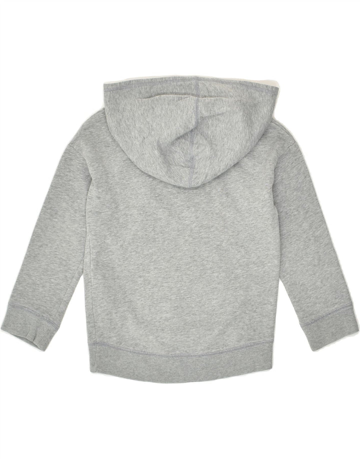UNDER ARMOUR Girls Graphic Hoodie Jumper 7-8 Years Grey Cotton | Vintage Under Armour | Thrift | Second-Hand Under Armour | Used Clothing | Messina Hembry 