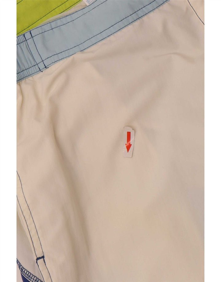 Champion Badeshorts til mænd Small White Colourblock Polyamid