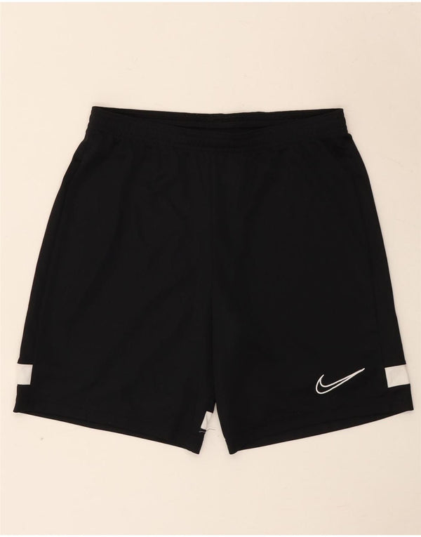 Nike Mens Dri Fit Sport Shorts Small Black Colourblock Polyester