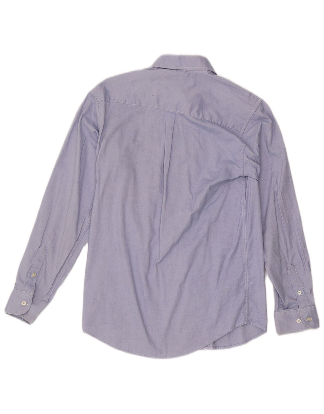 IZOD Boys Stretch Shirt 14-15 Years Large  Blue Cotton