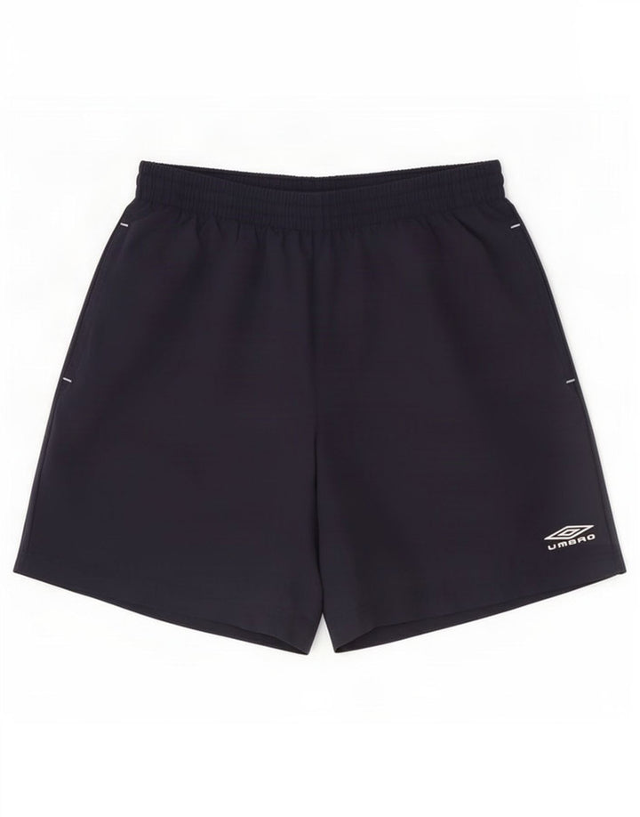 Umbro Mens Sport Shorts Medium Navy Blue Polyester