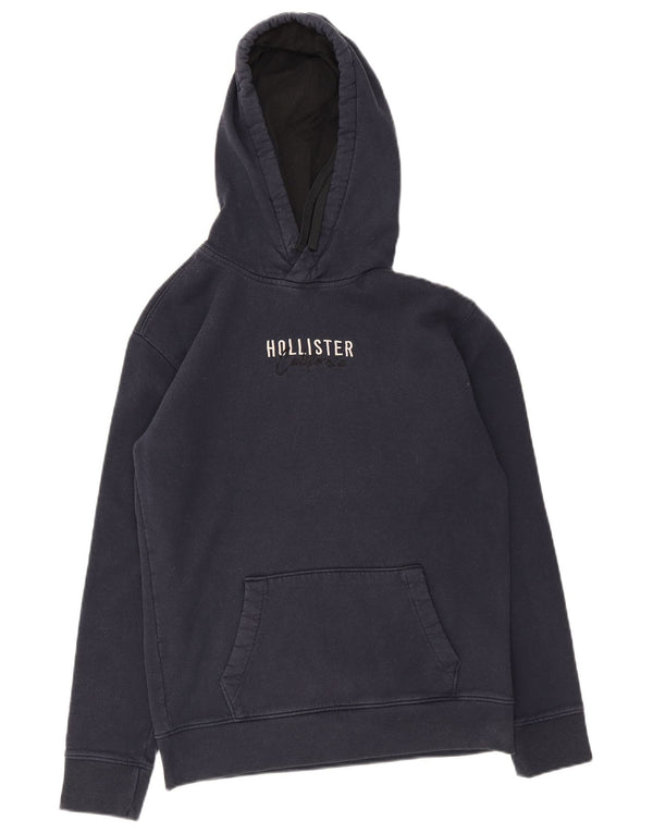 Hollister Herren-Kapuzenpullover mit Grafik, mittelmarineblau, Baumwolle