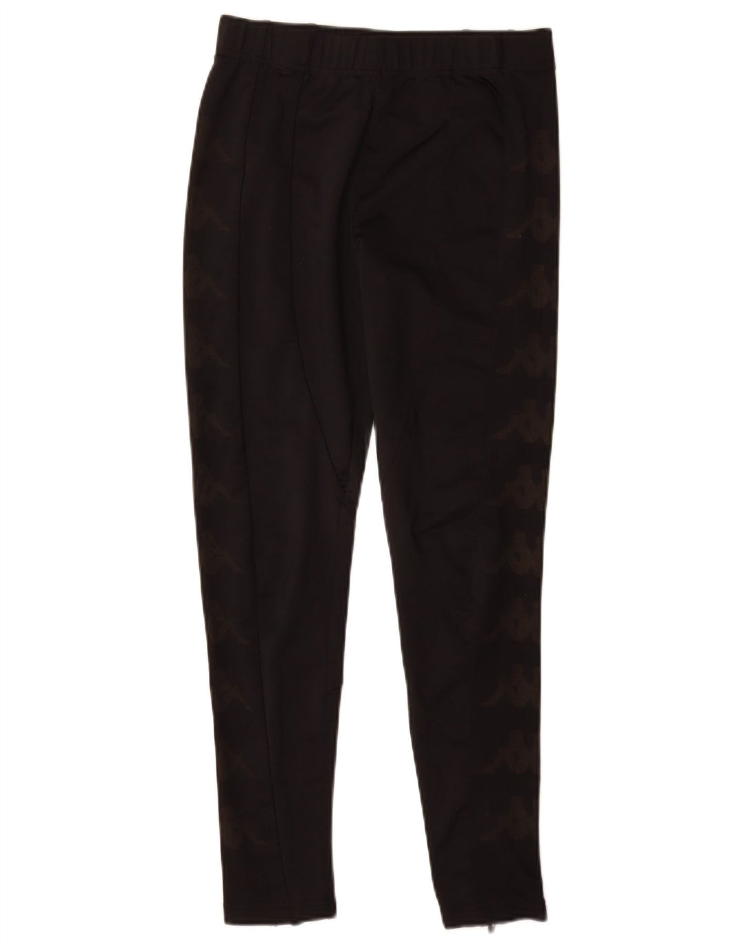 Kappa Graphic Leggings til kvinder UK 10 Small Black