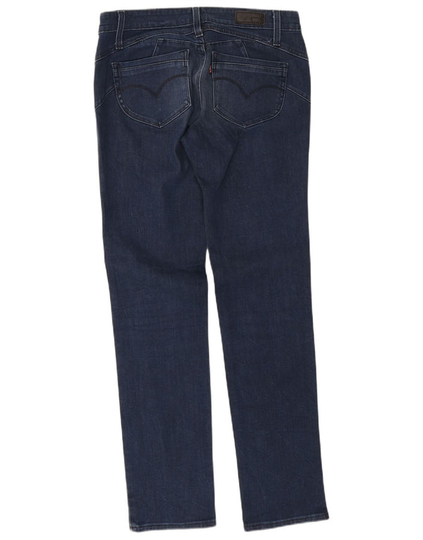 Женские прямые джинсы Levi's с низкой талией W29 L32, синий хлопок