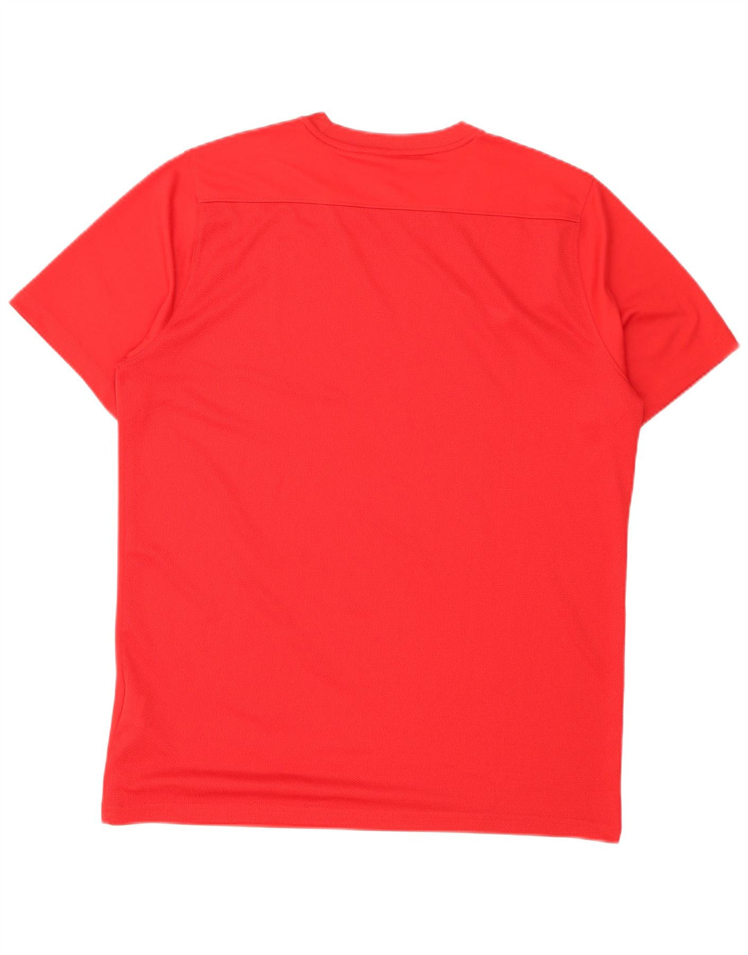 Nike Herre Dri Fit T-shirt Top Medium Rød Polyester