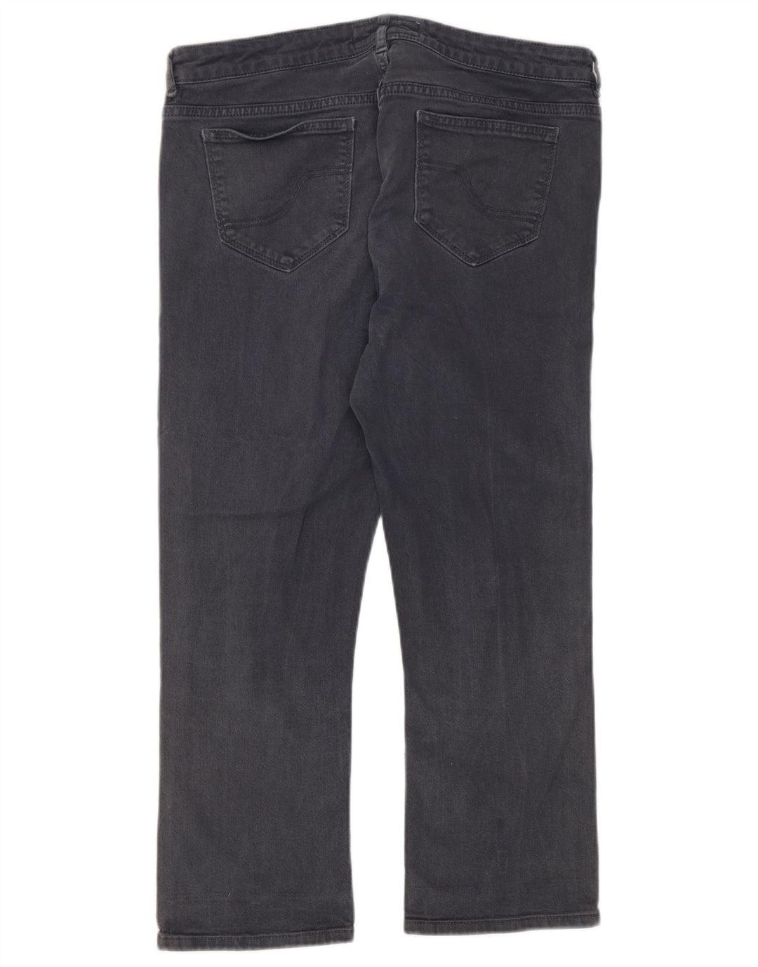 Fat Face Dame Cropped Jeans UK 12 Medium W32 L22 Grå Bomuld