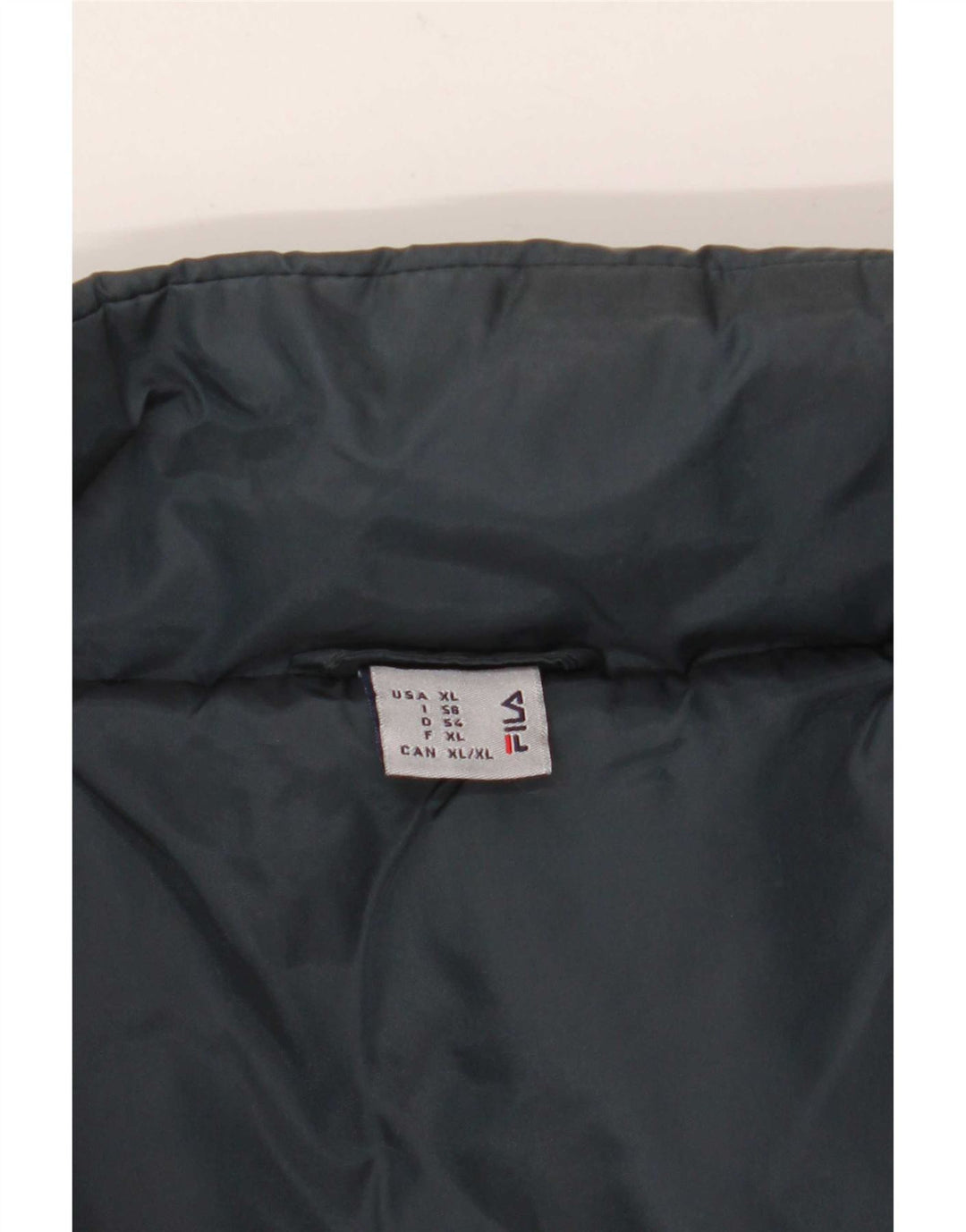Ανδρικό μπουφάν Fila με επένδυση IT 56 XL Navy Blue Colourblock