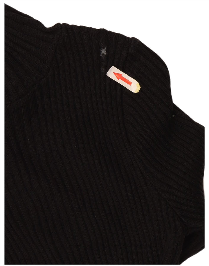 Lipsy Womens Jumper Dress UK 10 Small  Black