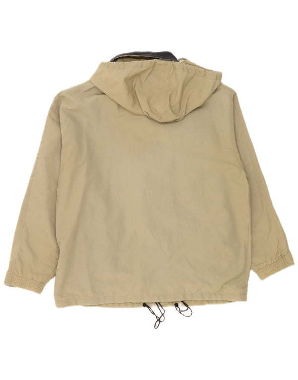 Diadora Chaqueta impermeable con capucha para hombre UK 40 Large Khaki