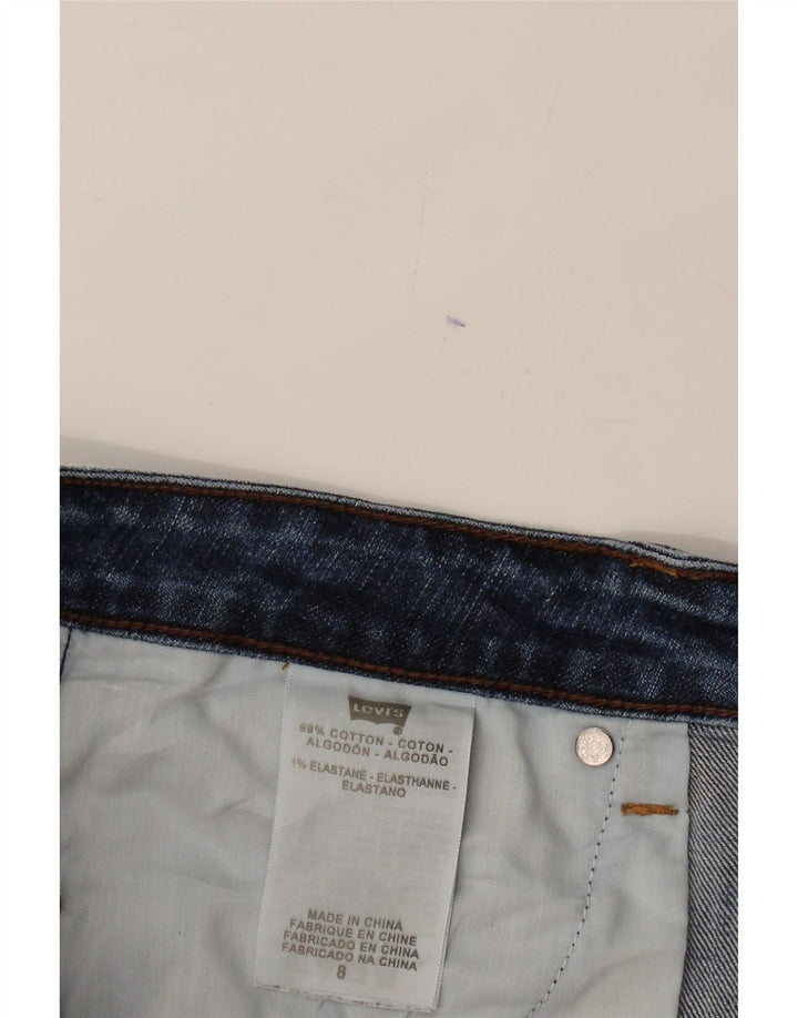 LEVI'S Womens Denim Shorts US 8 Medium W30 Blue Cotton Vintage Levi's and Second-Hand Levi's from Messina Hembry 