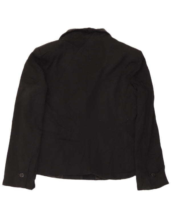 Giorgio Armani Dame 2 Button Blazer Jacket UK 14 Medium Sort