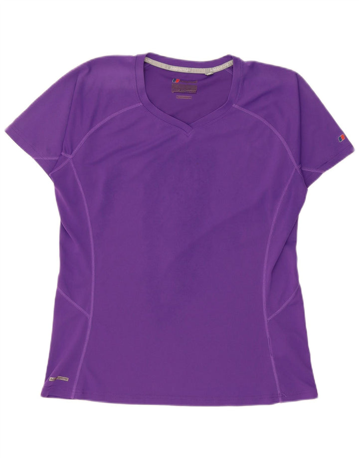 T-shirt da donna Berghaus Top grande viola in poliestere