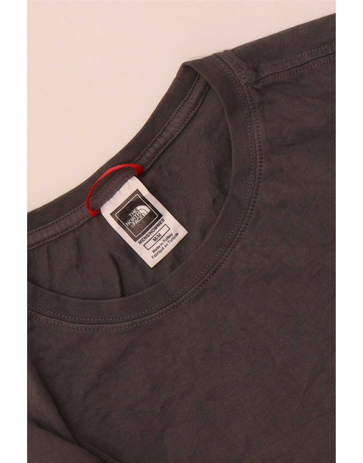 The North Face Mens Graphic Top Long Sleeve Medium Grey