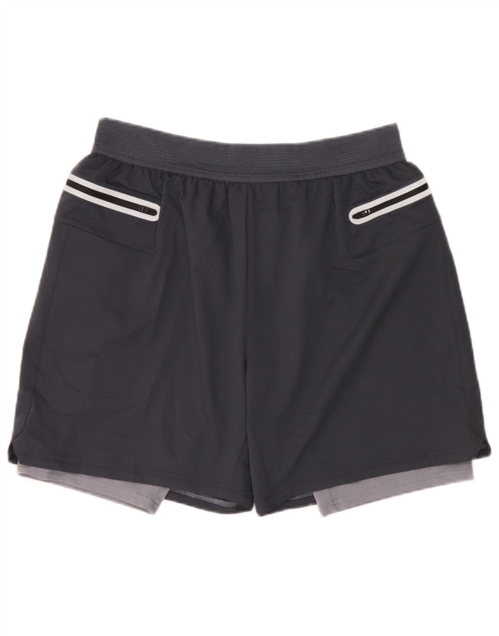 Marks & Spencer Sportsshorts til mænd, store grå polyester