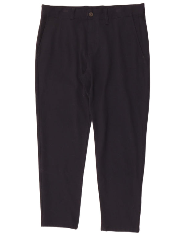 Pantaloni chino pentru bărbați Zara EU 44 Large W34 L28 Bleumarin Poliester