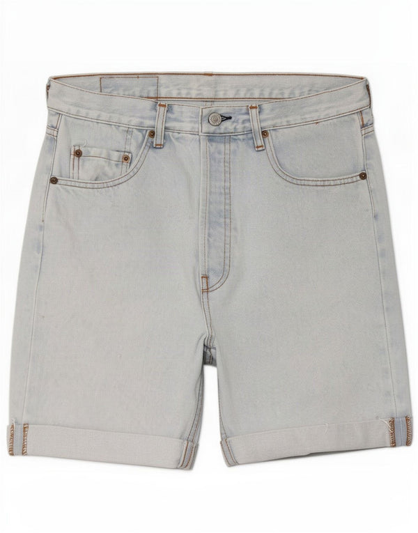 Мужские джинсовые шорты Levi's 501, большие, W34, синие, хлопок