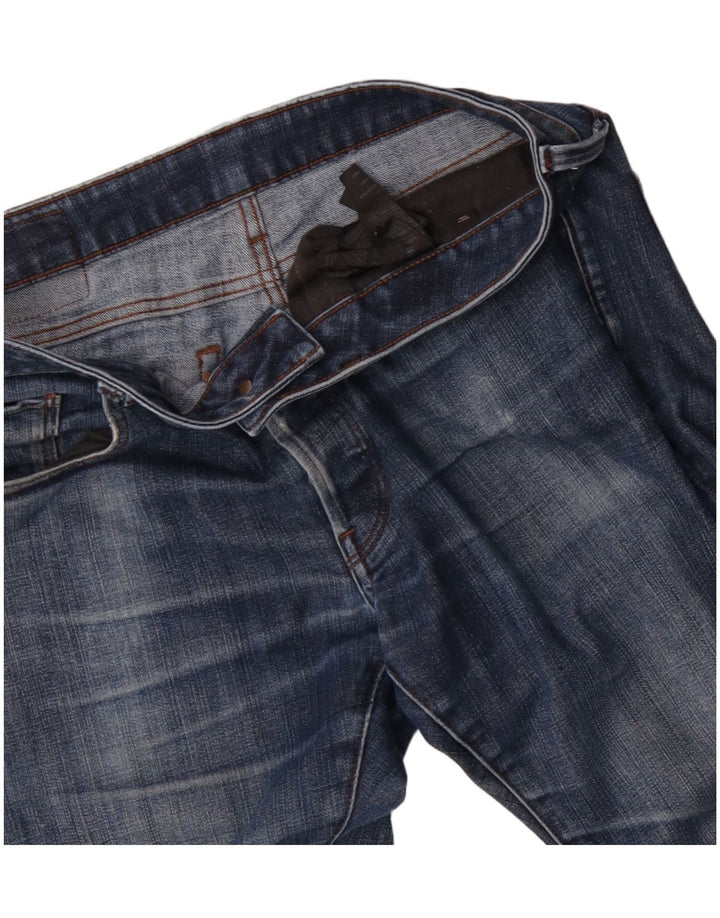 G-Star Mens Slim Jeans W32 L34 Blue Cotton