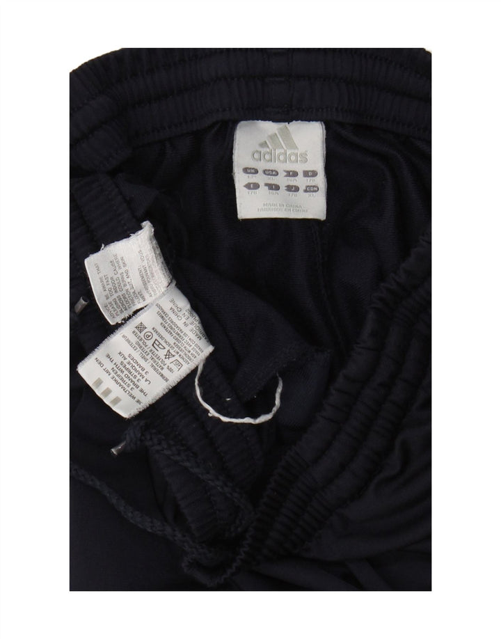 ADIDAS Boys Tracksuit Trousers 15-16 Years  Navy Blue Polyester Vintage Adidas and Second-Hand Adidas from Messina Hembry 