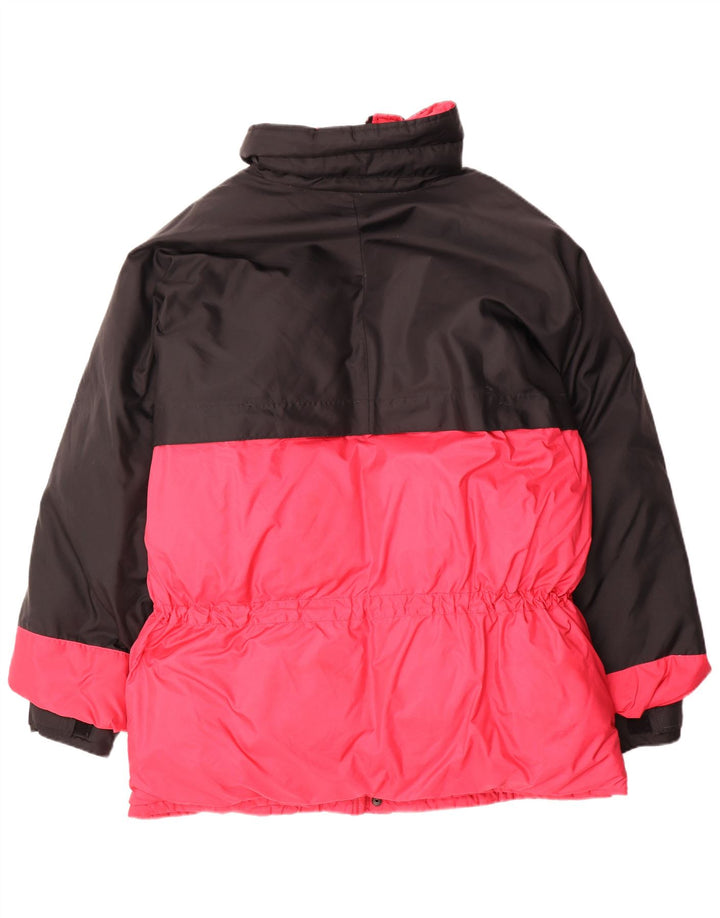Dolomite Mens Padded Jacket UK 42 XL Pink Colourblock Nylon